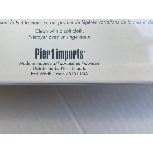 PIER1 IMPORTS ~  8  Tamarind dining napkin rings Safari, NIB Discontinued Cool - Picture 5 of 11